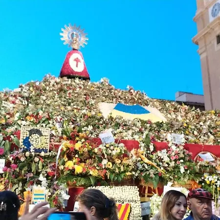 Junto A La Basilica Del Pilar Сарагоса